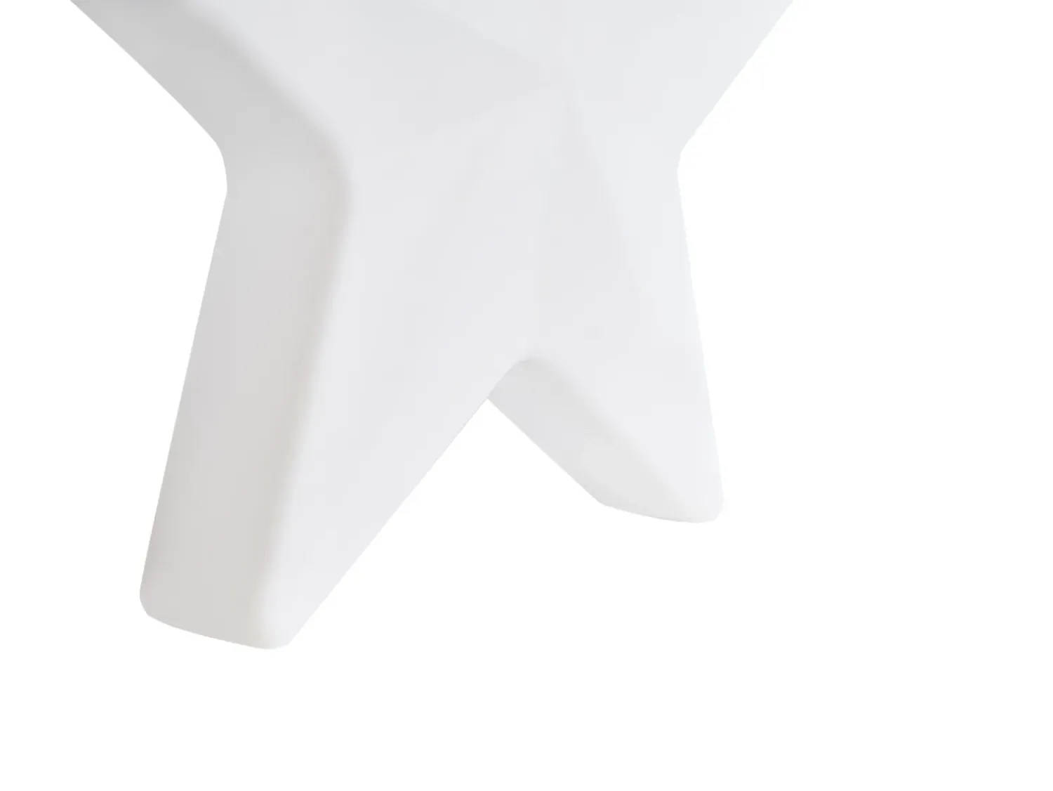 Hot Beliani Lampada da terra LED per esterni OLSAN Stella 76 cm Bianco