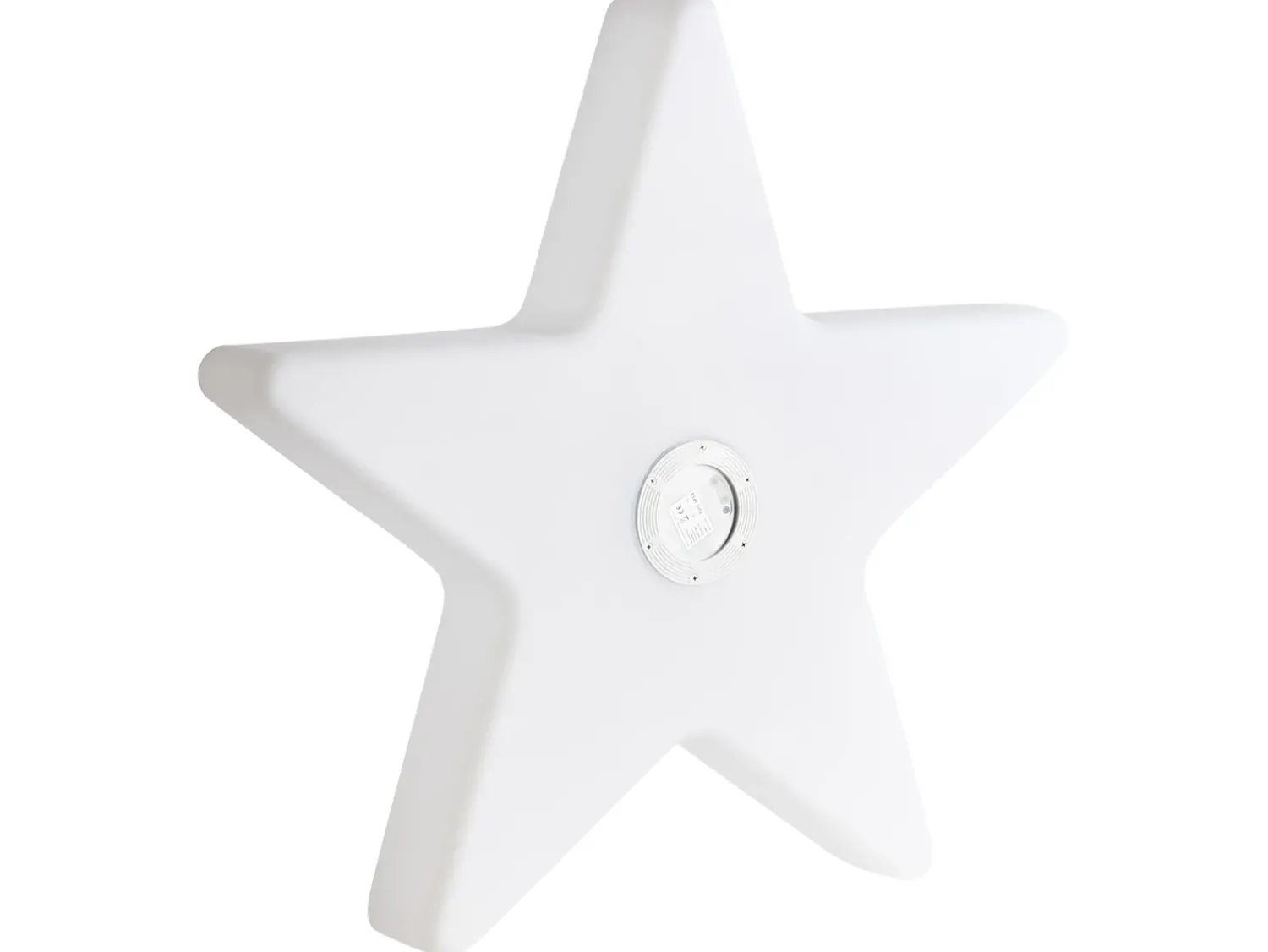 Hot Beliani Lampada da terra LED per esterni OLSAN Stella 76 cm Bianco