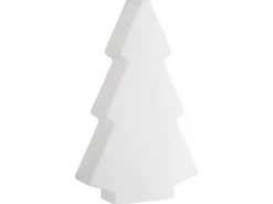 Online Beliani Lampada da terra LED per esterni FINNAN Albero di Natale 83 cm Bianco