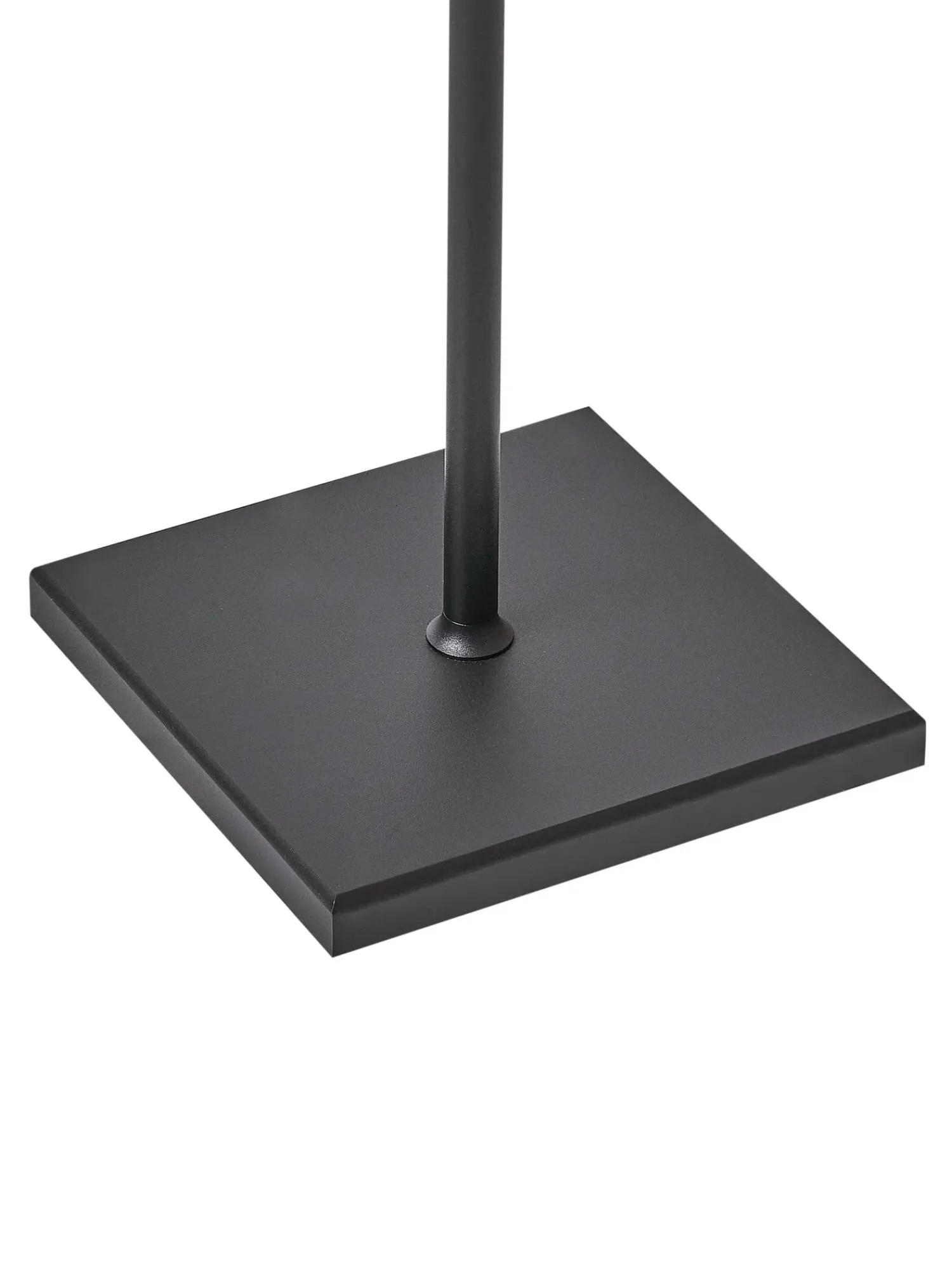 Beliani Lampada da terra senza fili a LED GAVARRESA con dimmer Metallo Nero