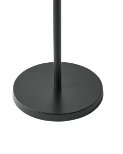 Hot Beliani Lampada da terra solare a LED per esterni FONESCA con telecomando Bianco Bianco Nero