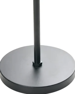 Sale Beliani Lampada da terra solare a LED per esterni LUMBE Nero Bianco Nero