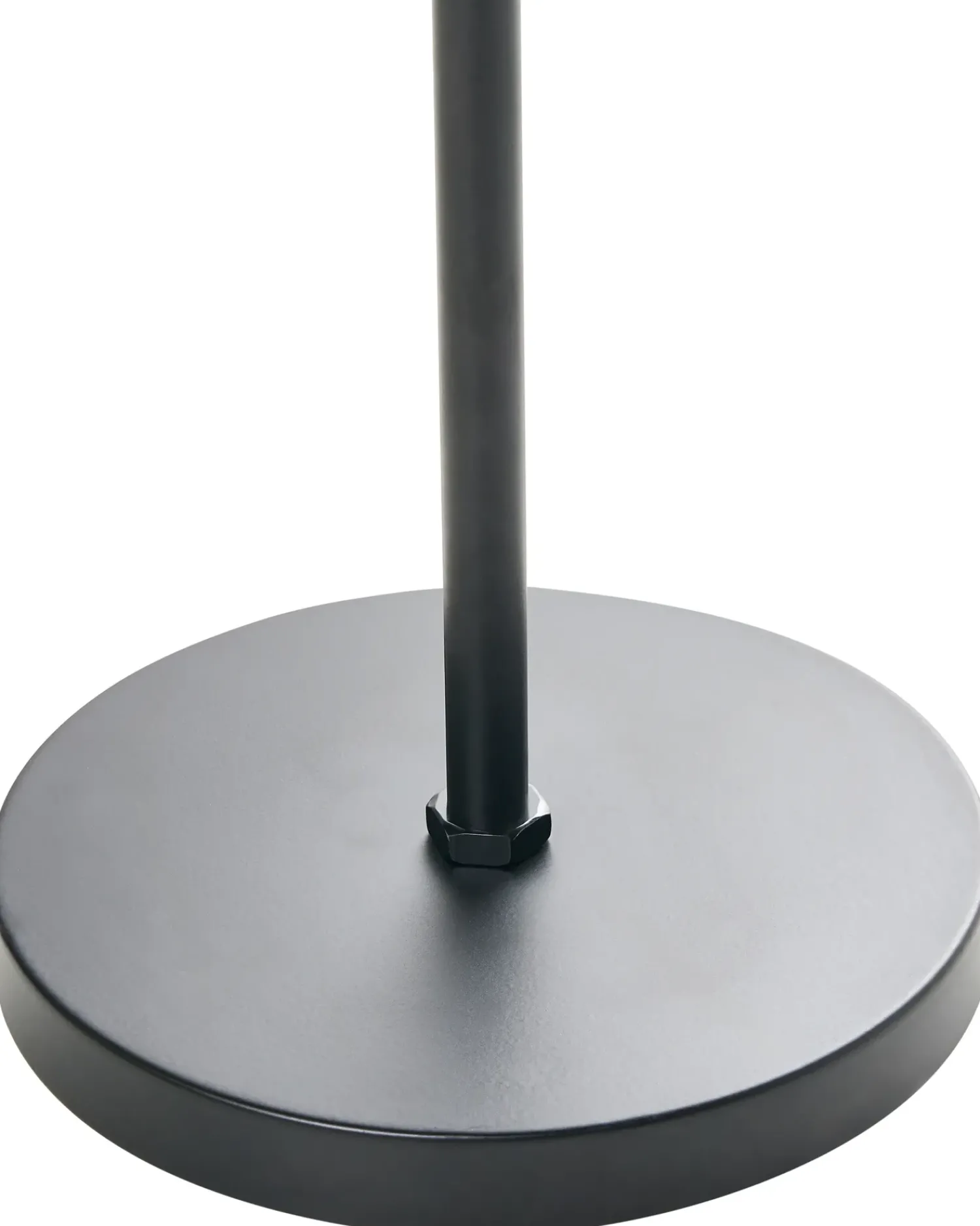 Sale Beliani Lampada da terra solare a LED per esterni LUMBE Nero Bianco Nero
