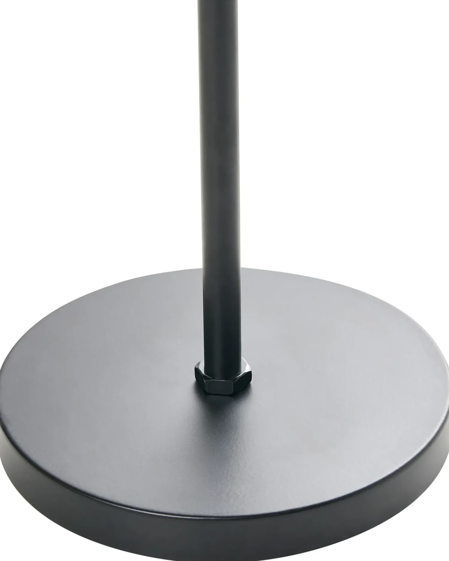 New Beliani Lampada da terra solare a LED per esterni LUETE Grigio