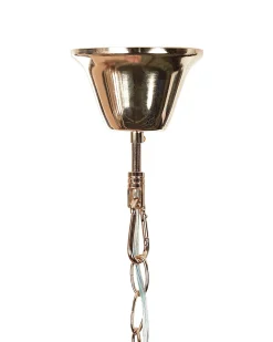 Sale Beliani Lampadario ACHEIRO L Cristallo Oro Oro Trasparente