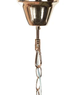 Outlet Beliani Lampadario ACHEIRO S Cristallo Oro Oro Trasparente