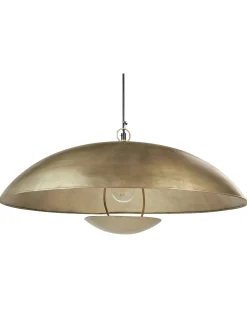 New Beliani Lampadario AGRANI Metallo Oro Ottone