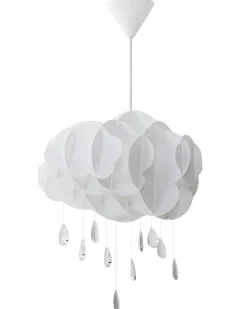 New Beliani Lampadario AILENNE Bianco