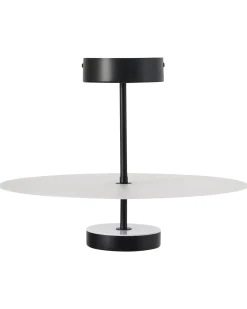Discount Beliani Lampadario a LED AFRAM Metallo Nero