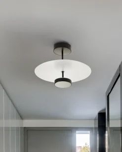 Discount Beliani Lampadario a LED AFRAM Metallo Nero