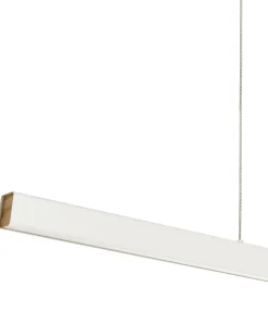 Outlet Beliani Lampadario a LED ARENAS con telecomando Bianco