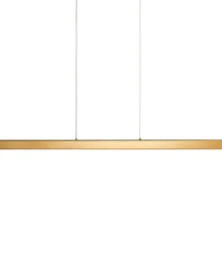 Outlet Beliani Lampadario a LED ARENAS con telecomando Oro