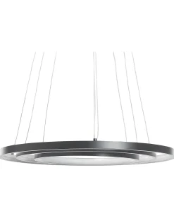 Best Beliani Lampadario a LED ATREK Metallo Nero