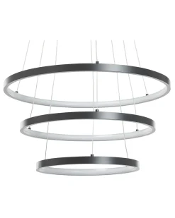 Best Beliani Lampadario a LED ATREK Metallo Nero