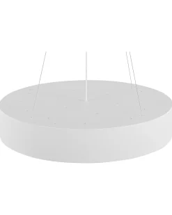 Clearance Beliani Lampadario a LED BALILI Metallo Bianco