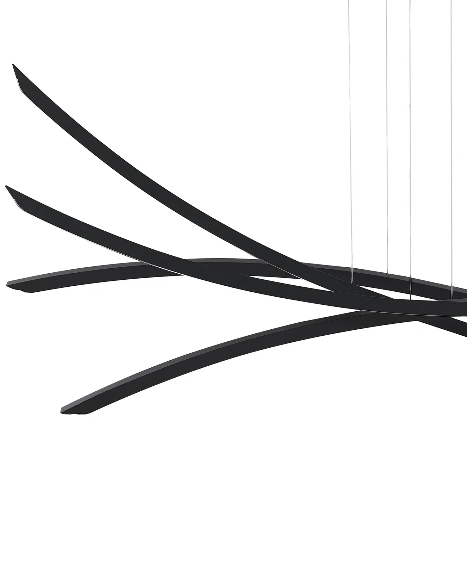 Hot Beliani Lampadario a LED CALAO Metallo Nero