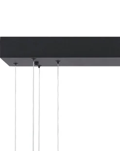 Hot Beliani Lampadario a LED CALAO Metallo Nero