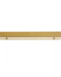 New Beliani Lampadario a LED CALAO Metallo Oro