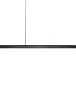 Beliani Lampadario a LED CANDELERO con telecomando Nero