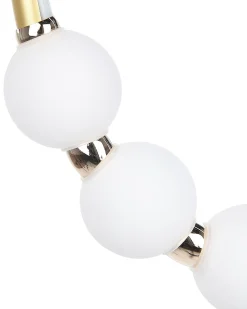 Discount Beliani Lampadario a LED FANE Metallo Oro