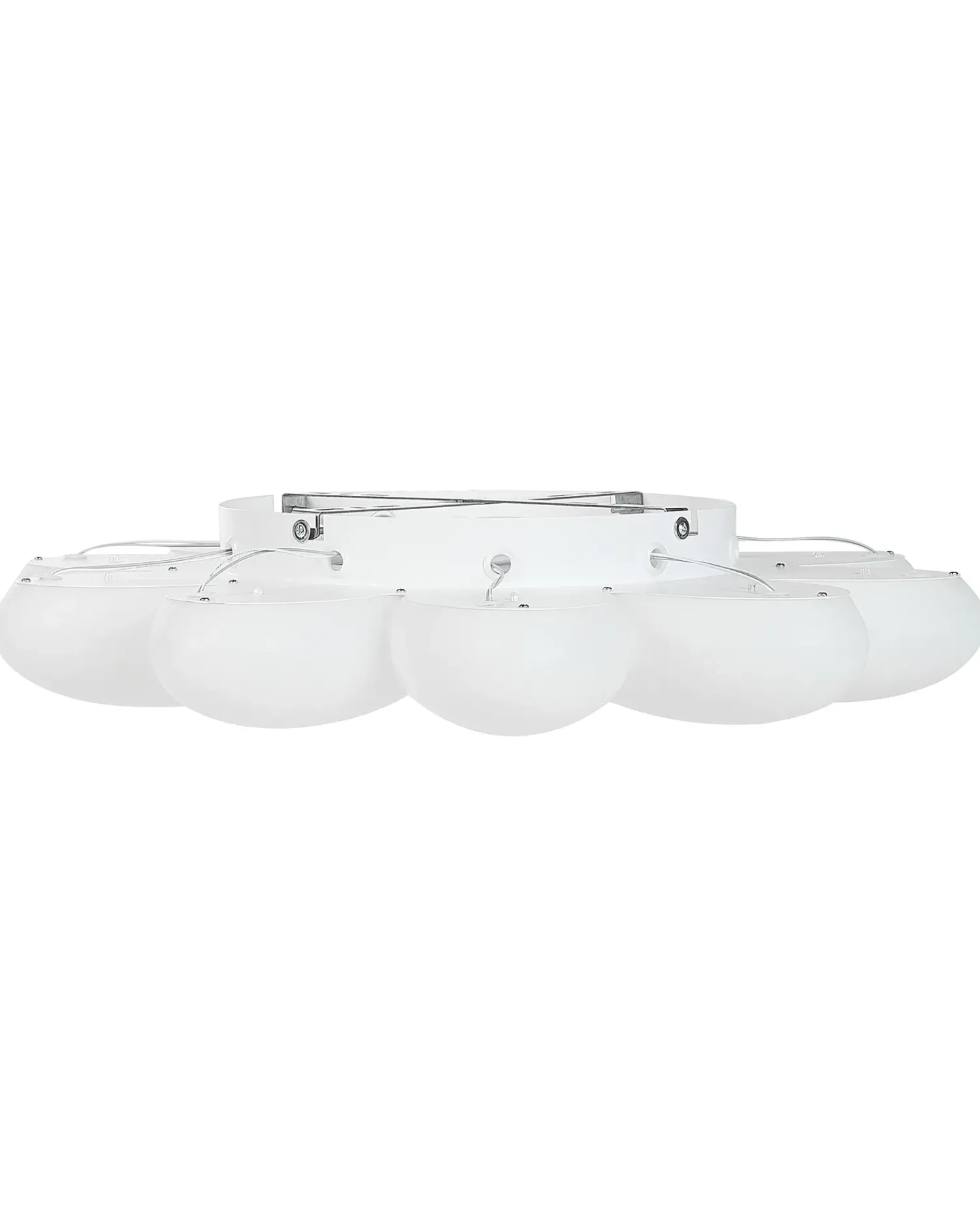 Discount Beliani Lampadario a LED Fiore TINAU Bianco