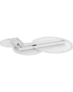 Outlet Beliani Lampadario a LED GABRIK con dimmer Metallo Bianco