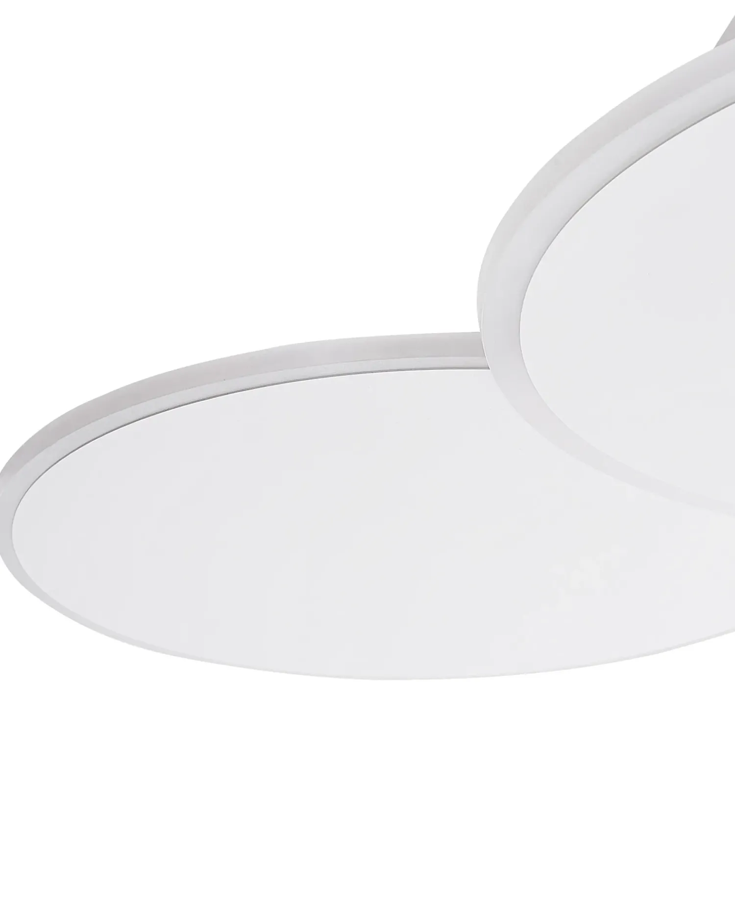 Outlet Beliani Lampadario a LED GABRIK con dimmer Metallo Bianco