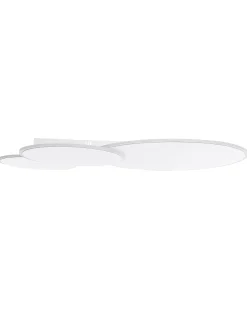 Outlet Beliani Lampadario a LED GABRIK con dimmer Metallo Bianco
