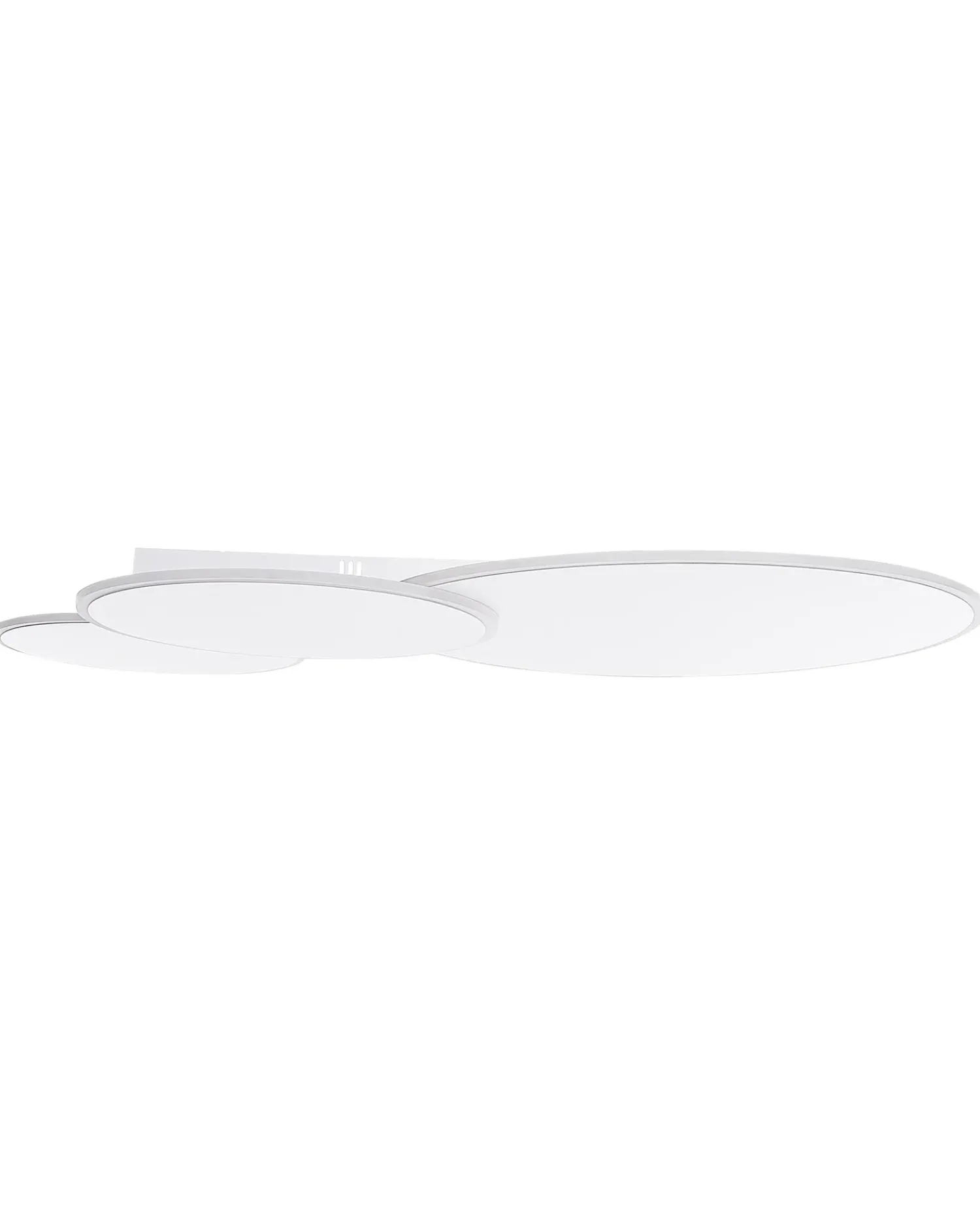 Outlet Beliani Lampadario a LED GABRIK con dimmer Metallo Bianco