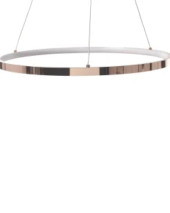 Sale Beliani Lampadario a LED JORDAN Metallo Oro rosa