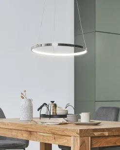 Best Beliani Lampadario a LED JORDAN Metallo Argento