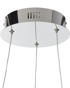 Best Beliani Lampadario a LED JORDAN Metallo Argento