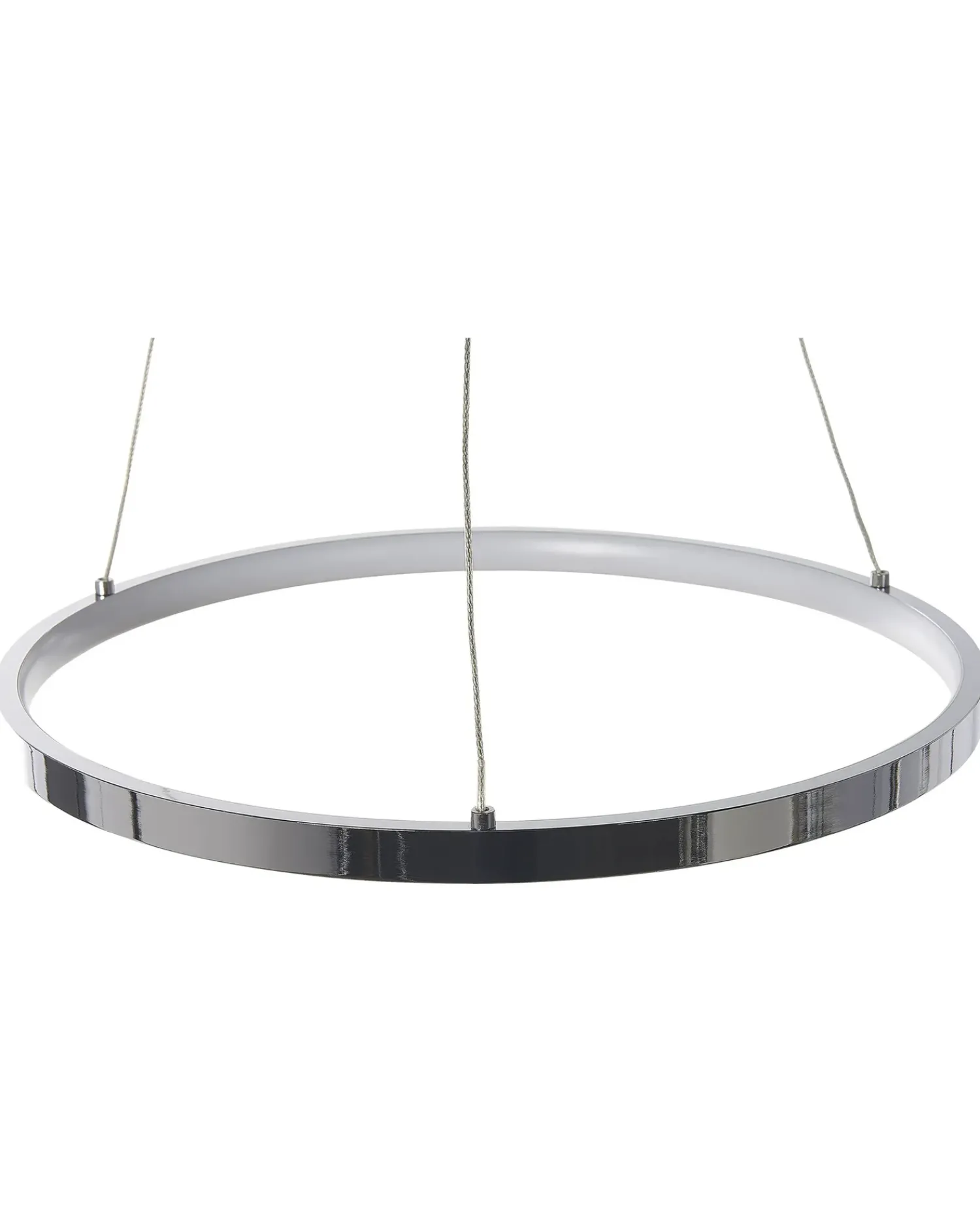 Best Beliani Lampadario a LED JORDAN Metallo Argento