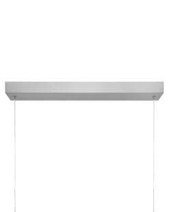 Best Beliani Lampadario a LED KHUTTI con telecomando con dimmer Metallo Bianco