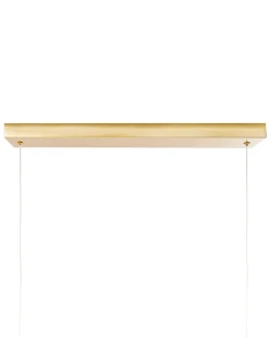 Hot Beliani Lampadario a LED KHUTTI Metallo Oro
