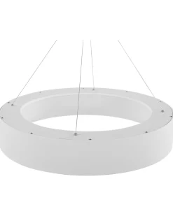 New Beliani Lampadario a LED LENYA Metallo Bianco