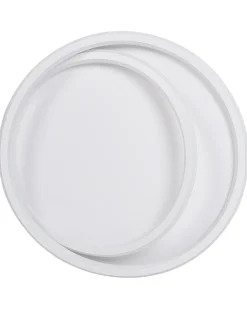New Beliani Lampadario a LED LEYLAN con telecomando con dimmer Bianco