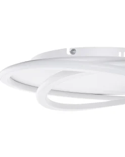 New Beliani Lampadario a LED LEYLAN con telecomando con dimmer Bianco