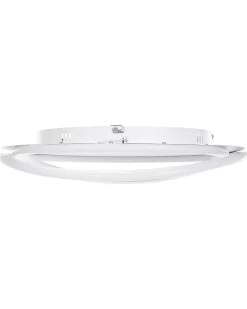 New Beliani Lampadario a LED LEYLAN con telecomando con dimmer Bianco