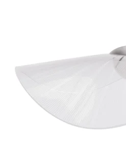 Beliani Lampadario a LED LOIRE Metallo Bianco