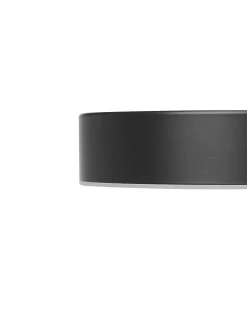 New Beliani Lampadario a LED LUGA Metallo Nero