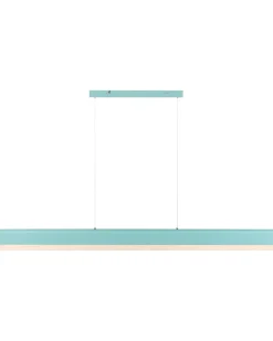 Best Beliani Lampadario a LED MARA Metallo Verde menta Marrone Verde