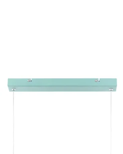 Best Beliani Lampadario a LED MARA Metallo Verde menta Marrone Verde