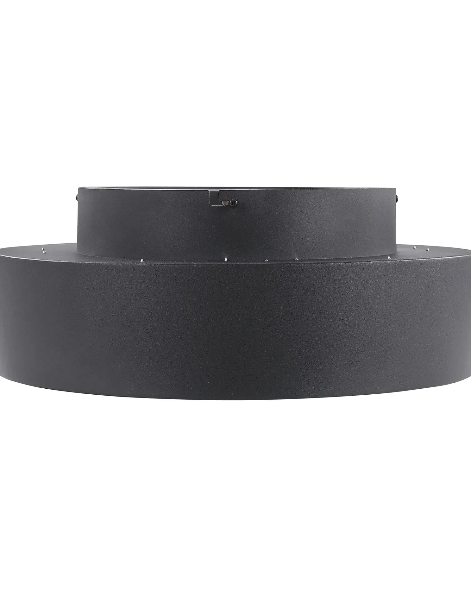 Outlet Beliani Lampadario a LED MOEI Metallo Nero