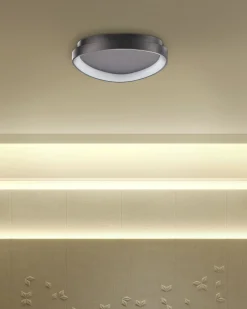 Clearance Beliani Lampadario a LED NANDING Metallo Nero