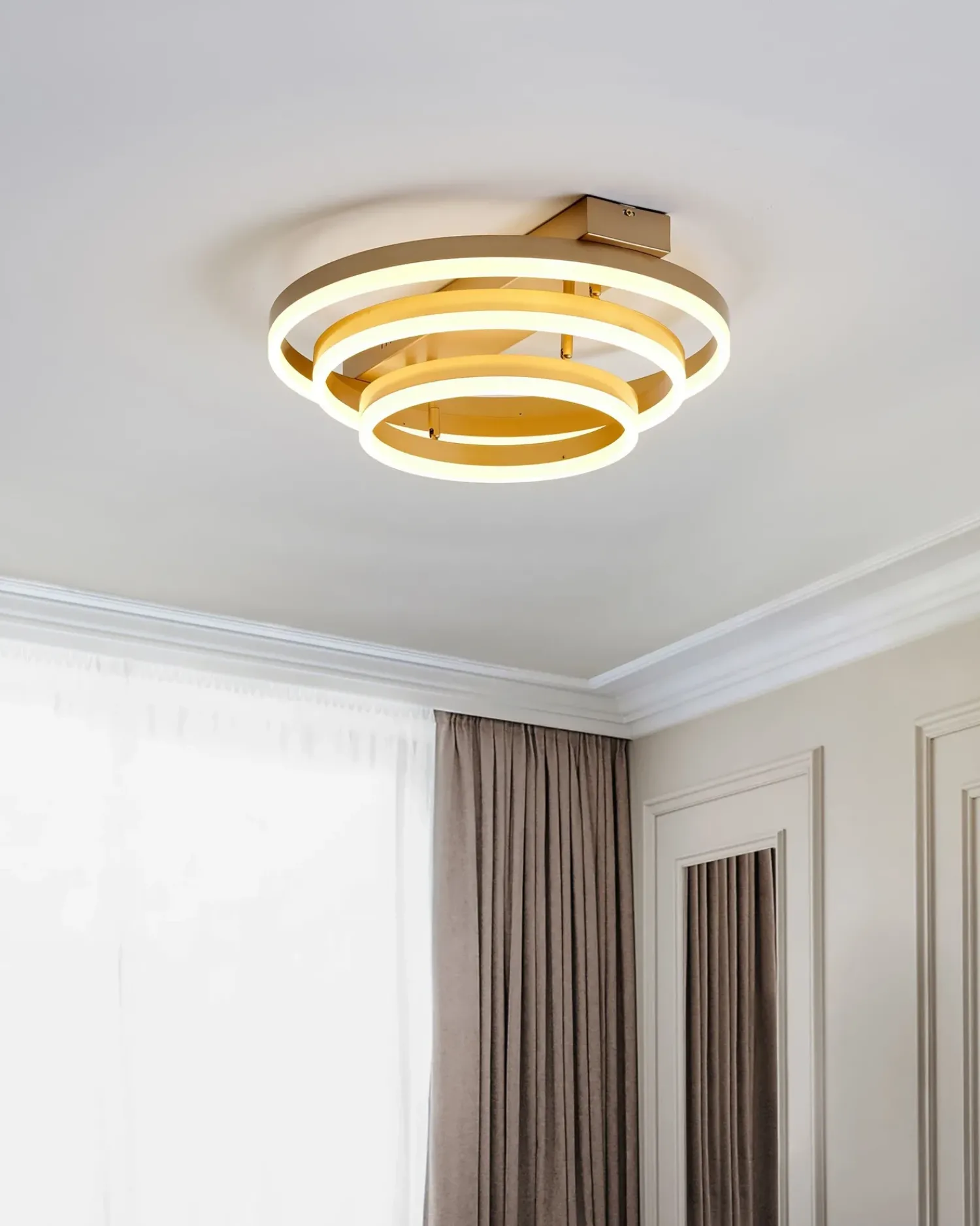 Best Beliani Lampadario a LED NORE Oro