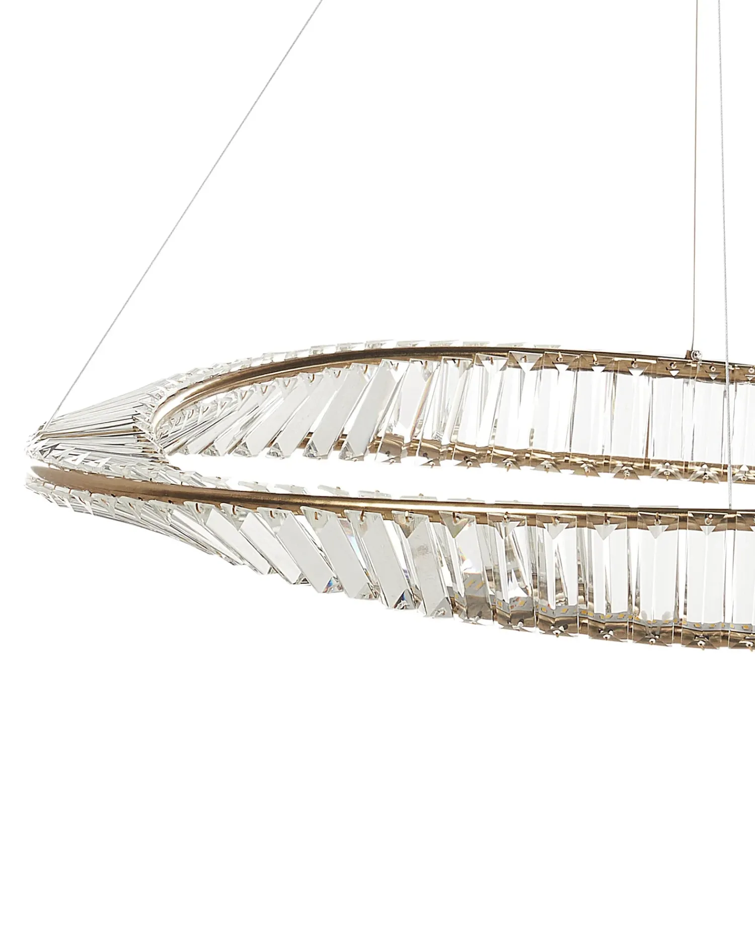 Sale Beliani Lampadario a LED ROSENDE Metallo Oro