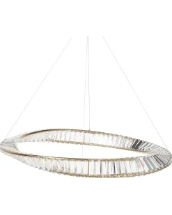 Sale Beliani Lampadario a LED ROSENDE Metallo Oro