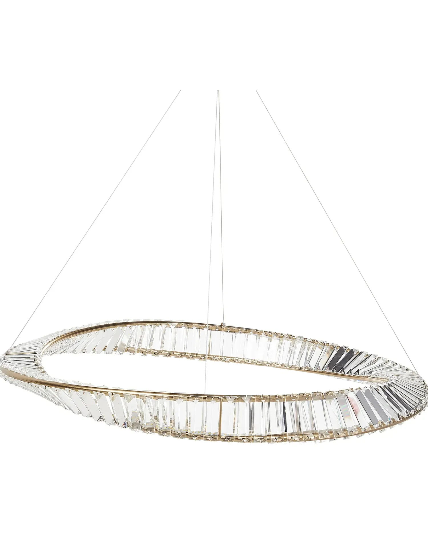 Sale Beliani Lampadario a LED ROSENDE Metallo Oro