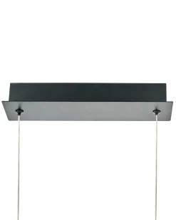 Outlet Beliani SORA Vetro Oro Nero Oro Trasparente